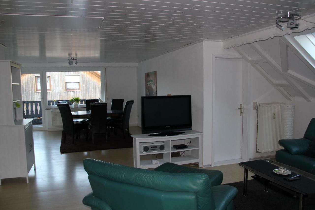 Ferienwohnung Abersfelder Mit Balkon Wildflecken Dış mekan fotoğraf